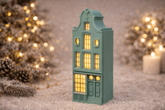 Bringing Amsterdam Home: The Allure of the 3D Printed Canal House Nightlight