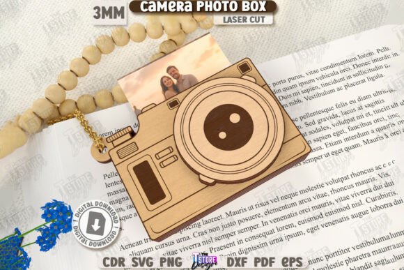 Crafting Memories: The Ultimate Guide to the 3D Camera Shaped Photo Box Laser Cut CNC Design