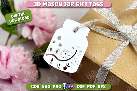 Elevating Digital Crafting: The Strategic Value of 3D Mason Jar Gift Tags for Modern Creators