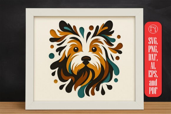Elevating Digital Craftsmanship: The Strategic Value of the Dog Face Multilayer 3D Shadow Box SVG