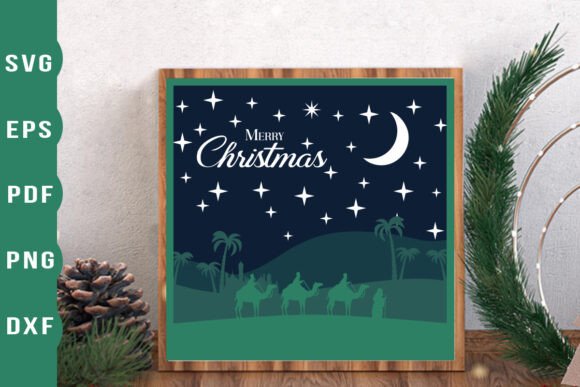 Evaluating the Christmas Nativity 3D Paper Cut SVG for Holiday Crafting