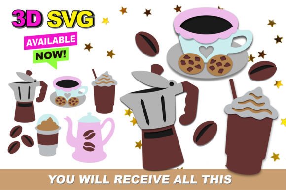 Evaluating the Coffee 3D SVG for Digital Crafting Projects