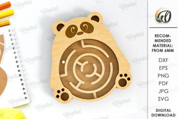 Mastering the 3D Kids Maze Toy Lasercut Bear SVG for Precision Crafting