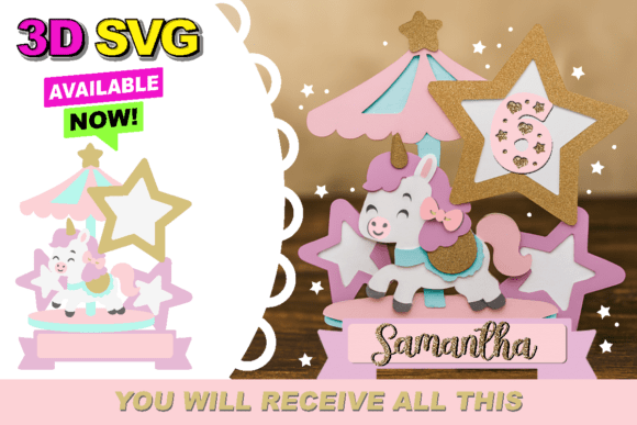 Mastering the Carousel Cake Topper 3D SVG for Flawless Craft Projects