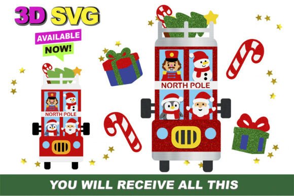 Mastering the Christmas Bus 3D SVG for Precision Holiday Crafting