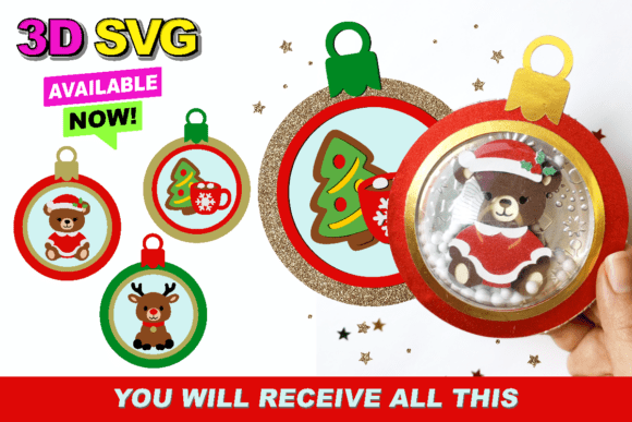 Mastering the Shaker Christmas Ornaments 3D SVG for Professional Results