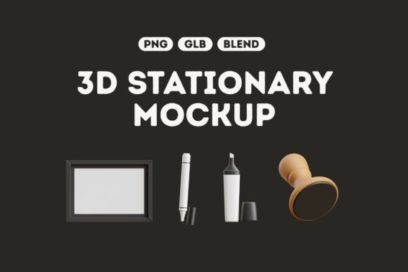 Stationery Mockup 3D Kit Pack 4 Review