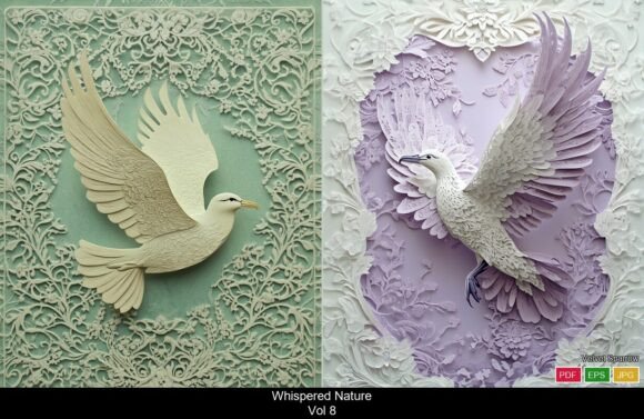 The Art of Stillness: Integrating 3D Paper Relief Illustrations Vol 8 into Modern Creative Workflows